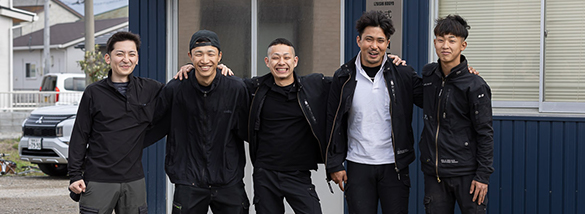 仲間と支え合う、働きやすい環境